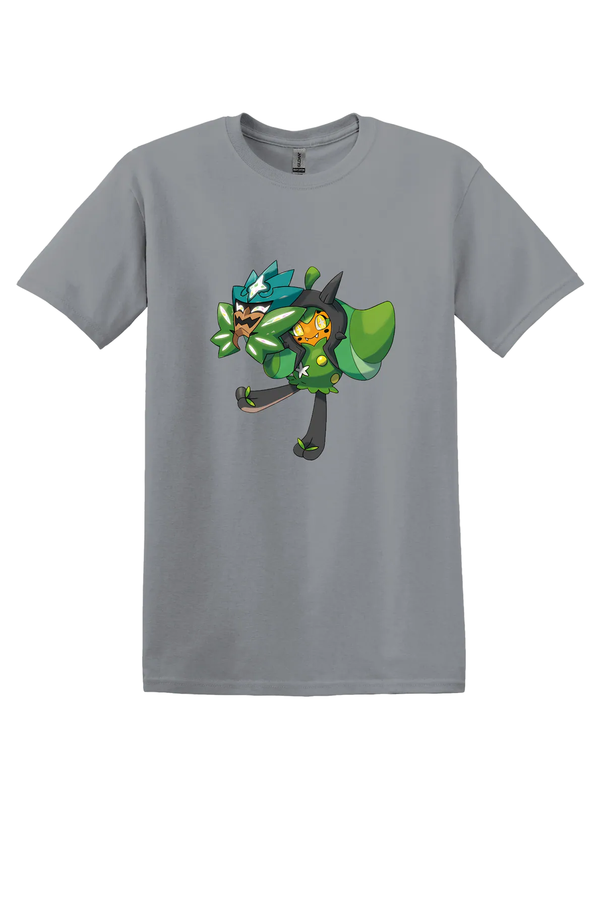 Pokemon Ogerpon Tee, Gravel, front print