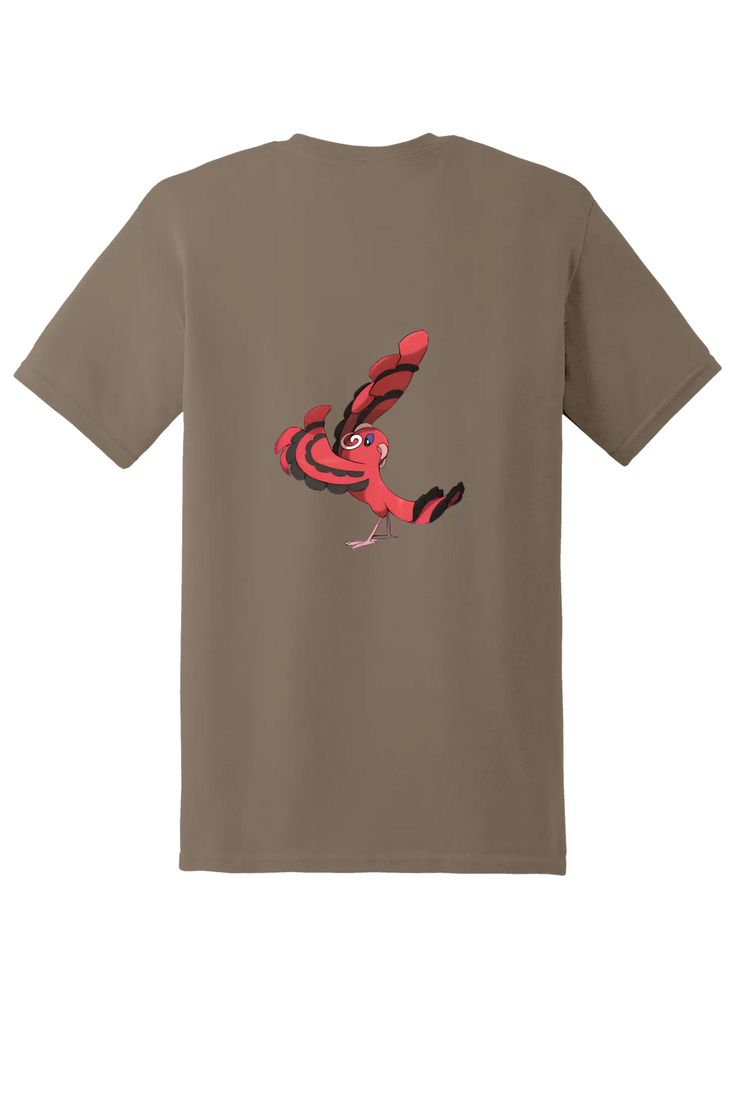 Pokemon Oricorio Tee, Brown Savana, back print