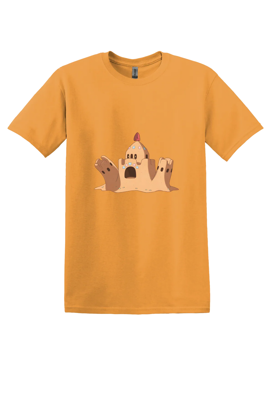Pokemon Palossand Tee, Tennessee Orange, front print