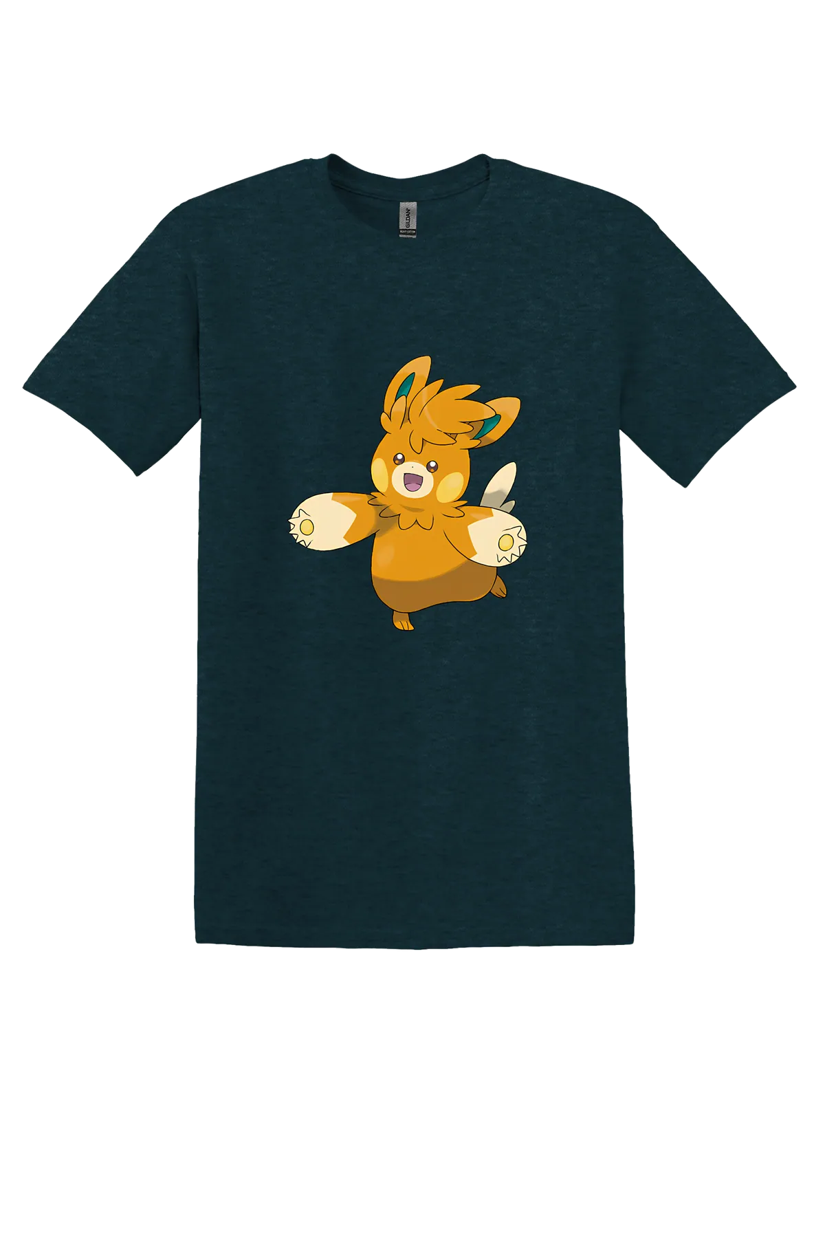 Pokemon Pawmot Tee, Midnight, front print