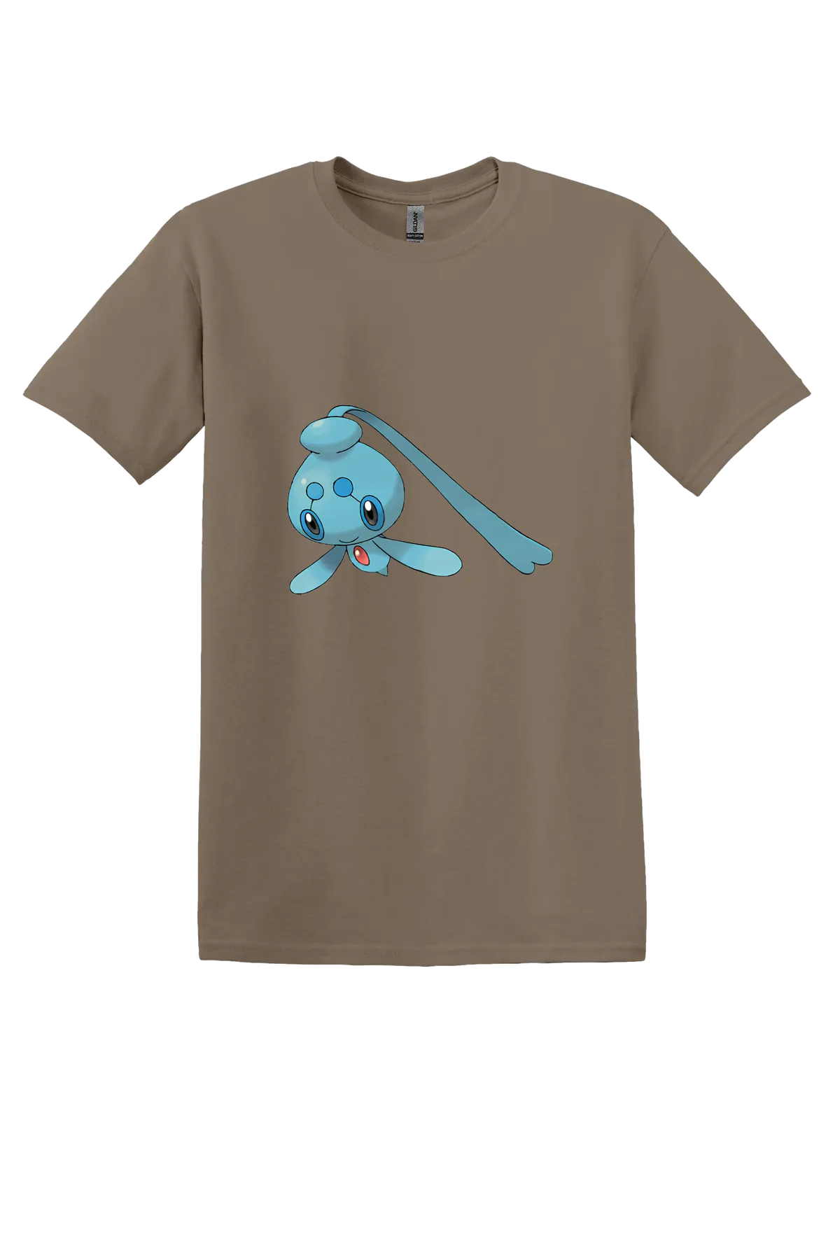 Pokemon Phione Tee, Brown Savana, front print