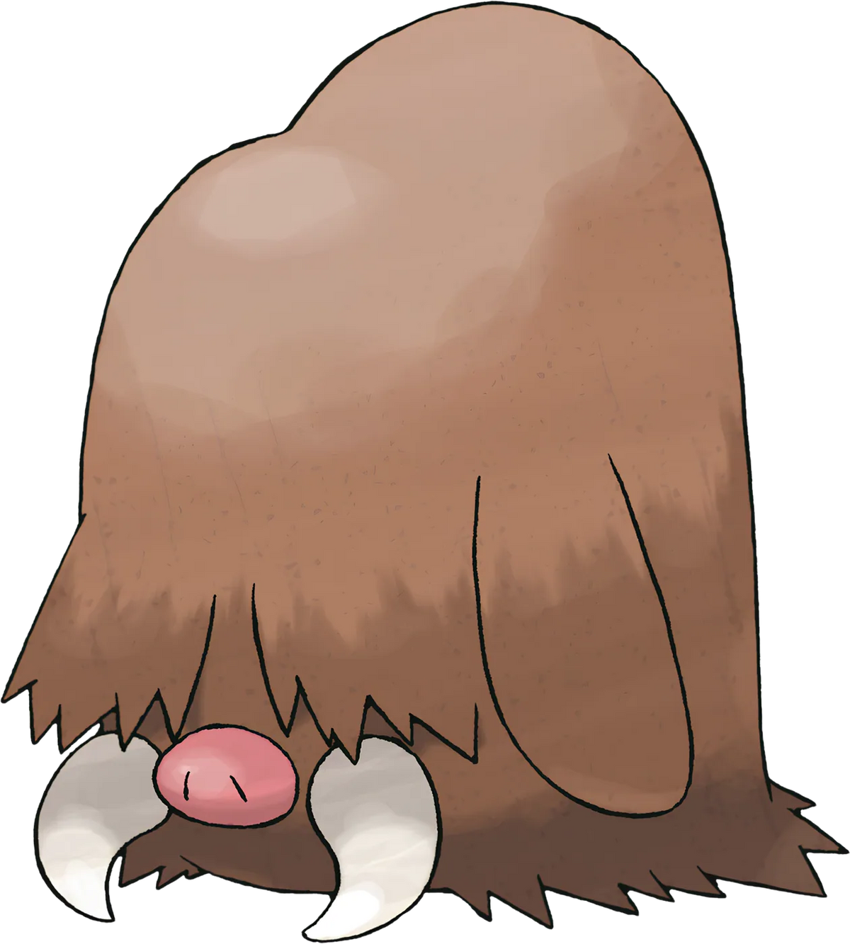 Pokemon Piloswine Tee, artwork, front print