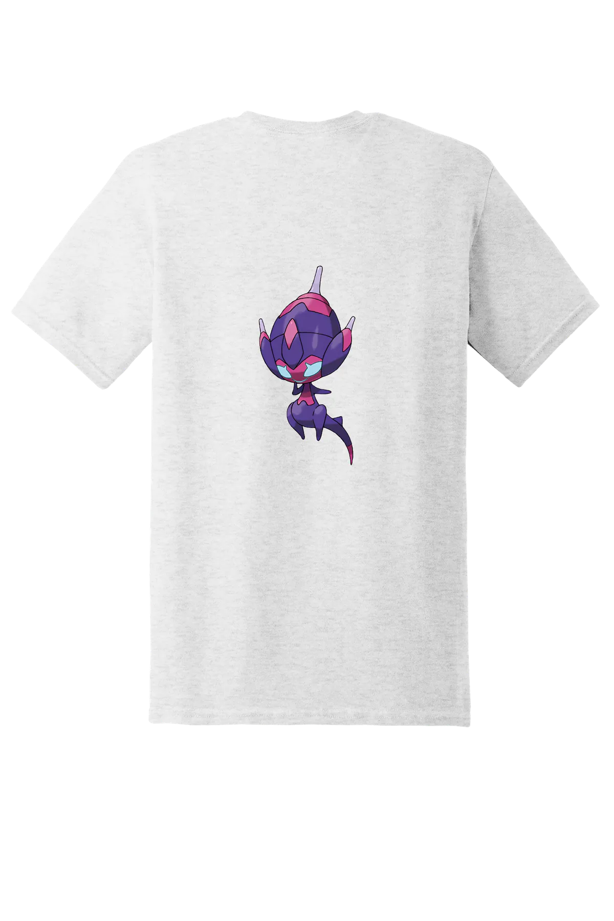 Pokemon Poipole Tee, Ash Grey, back print