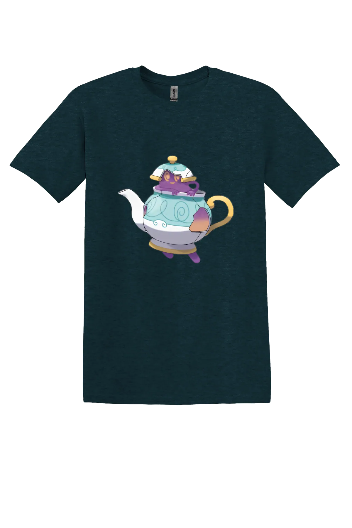 Pokemon Polteageist Tee, Midnight, front print