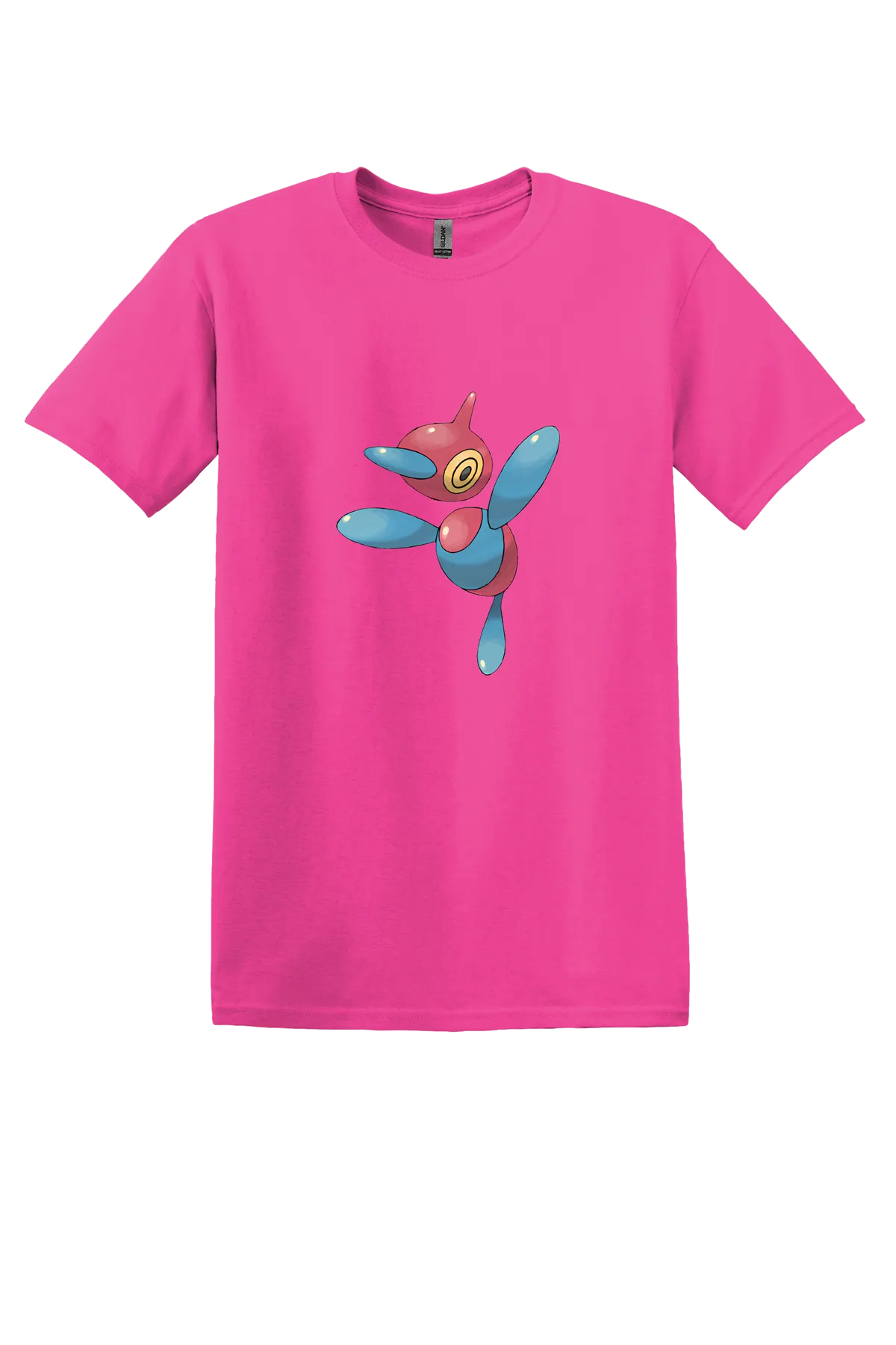 Pokemon Porygon-Z Tee, Heliconia, front print