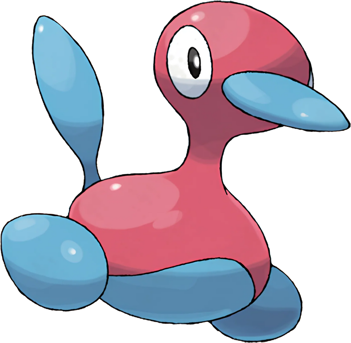 Pokemon Porygon2 Tee, artwork, front print