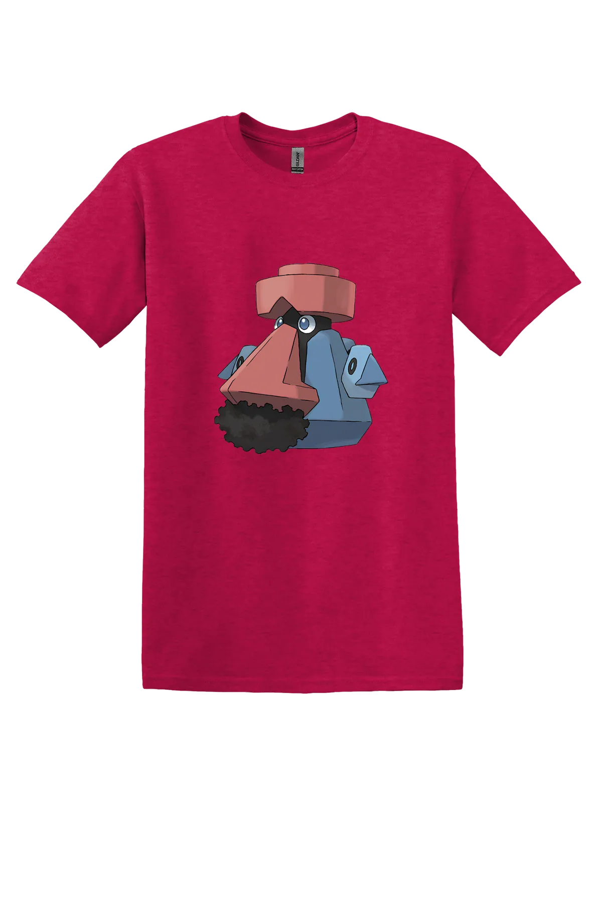 Pokemon Probopass Tee, Heather Red, front print