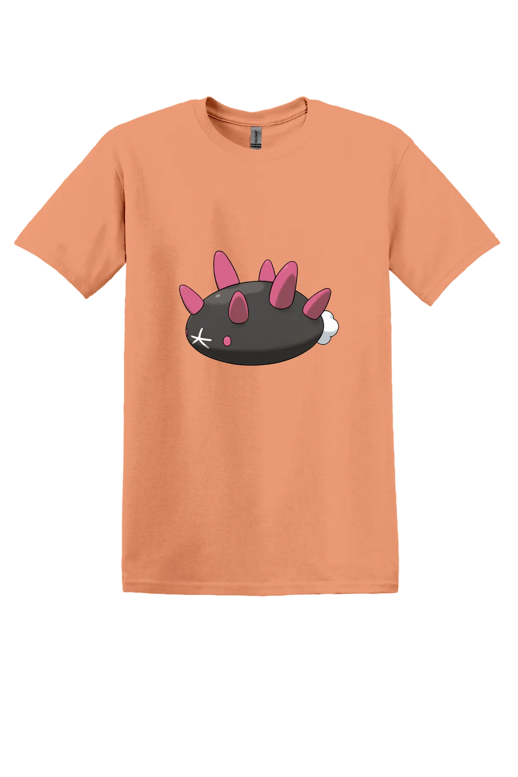 Pokemon Pyukumuku Tee, Tangerine, front print