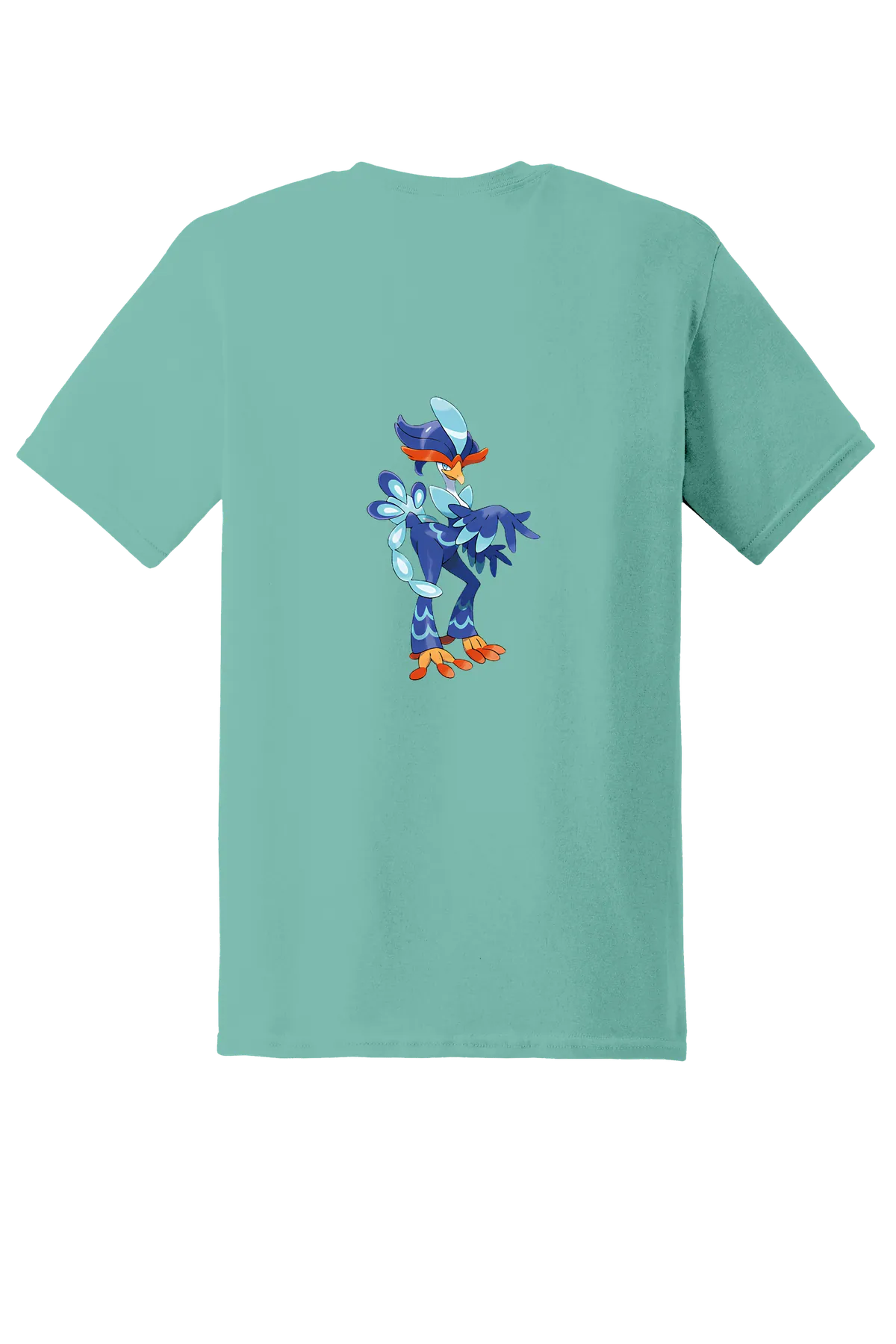 Pokemon Quaquaval Tee, Aquatic, back print