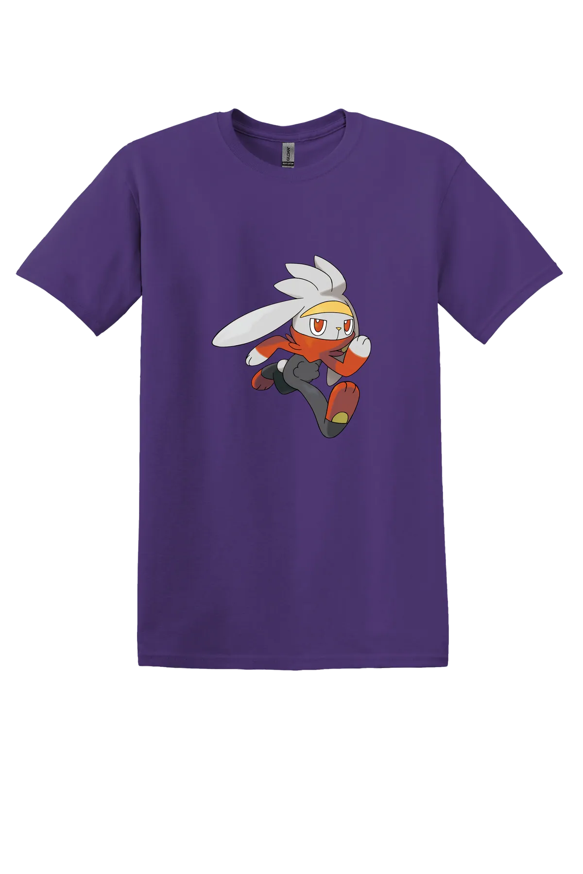 Pokemon Raboot Tee, Lilac, front print