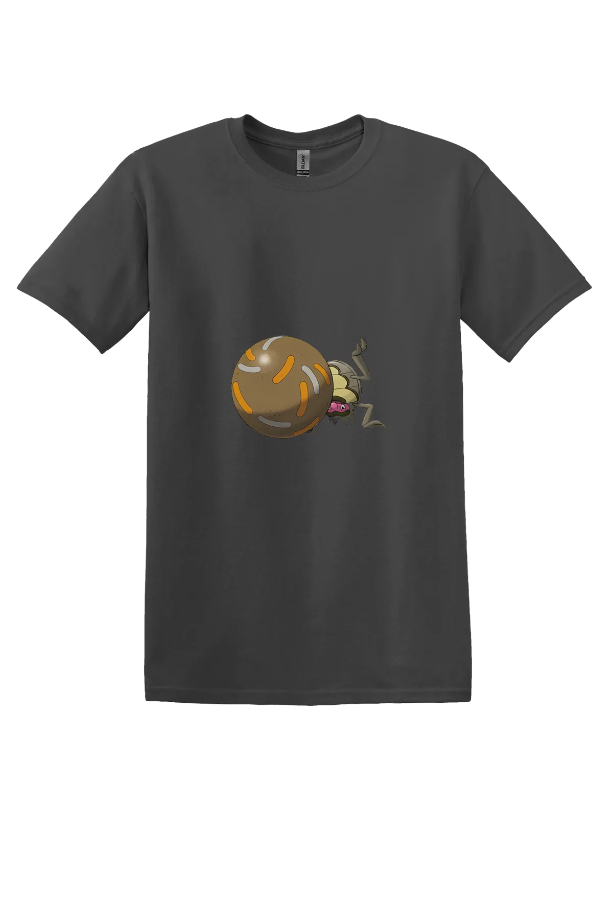 Pokemon Rellor Tee, Charcoal, front print