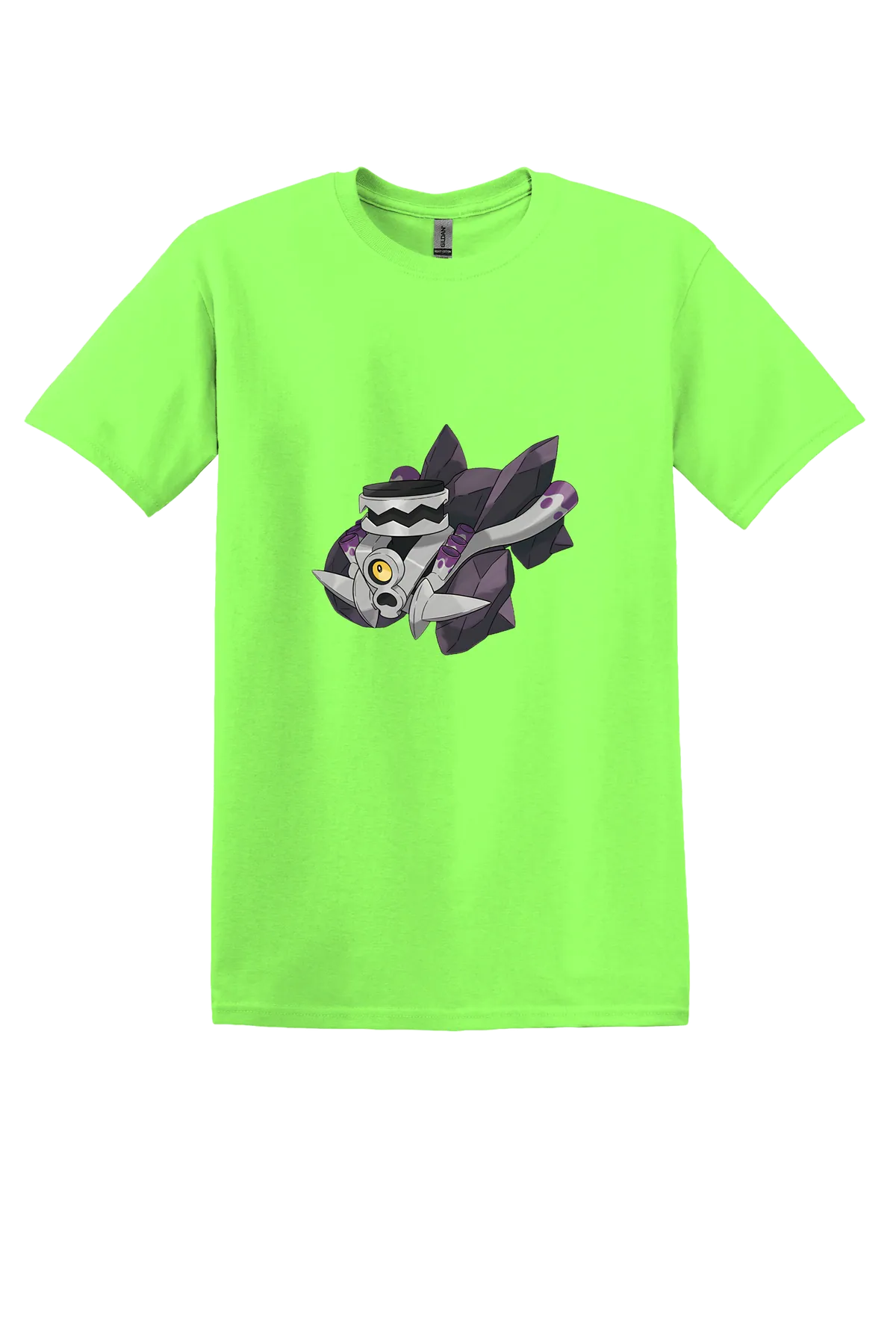 Pokemon Revavroom Tee, Neon Green, front print