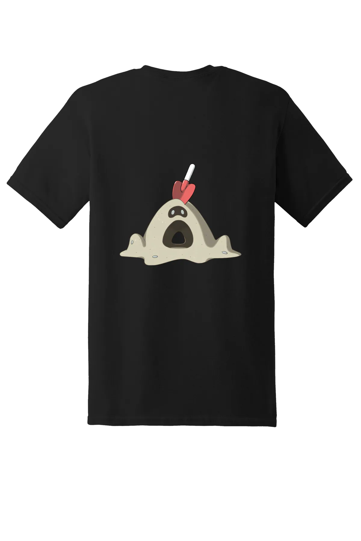 Pokemon Sandygast Tee, Black, back print