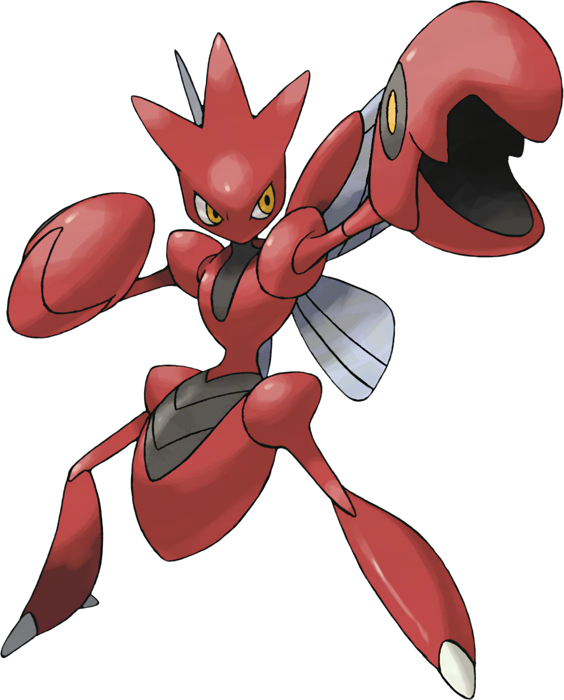 Pokemon Scizor Tee, artwork, front print