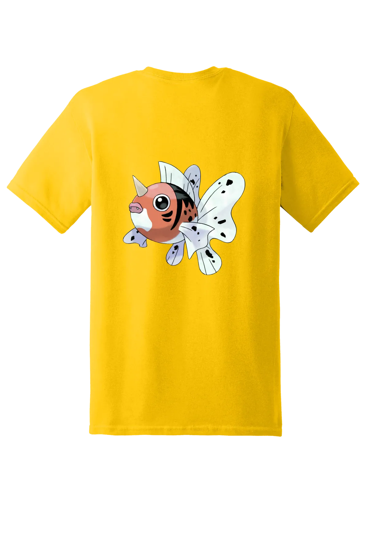 Pokemon Seaking Tee, Daisy, back print