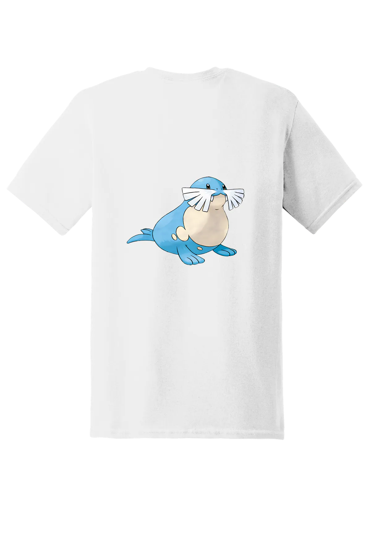 Pokemon Sealeo Tee, White, back print