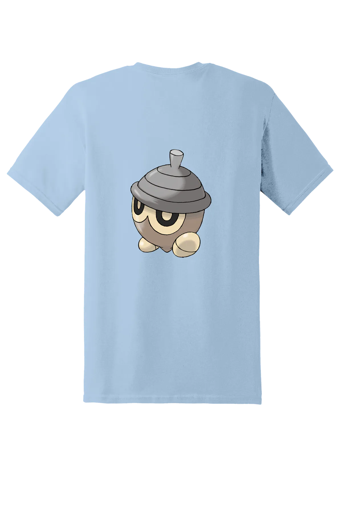Pokemon Seedot Tee, Light Blue, back print