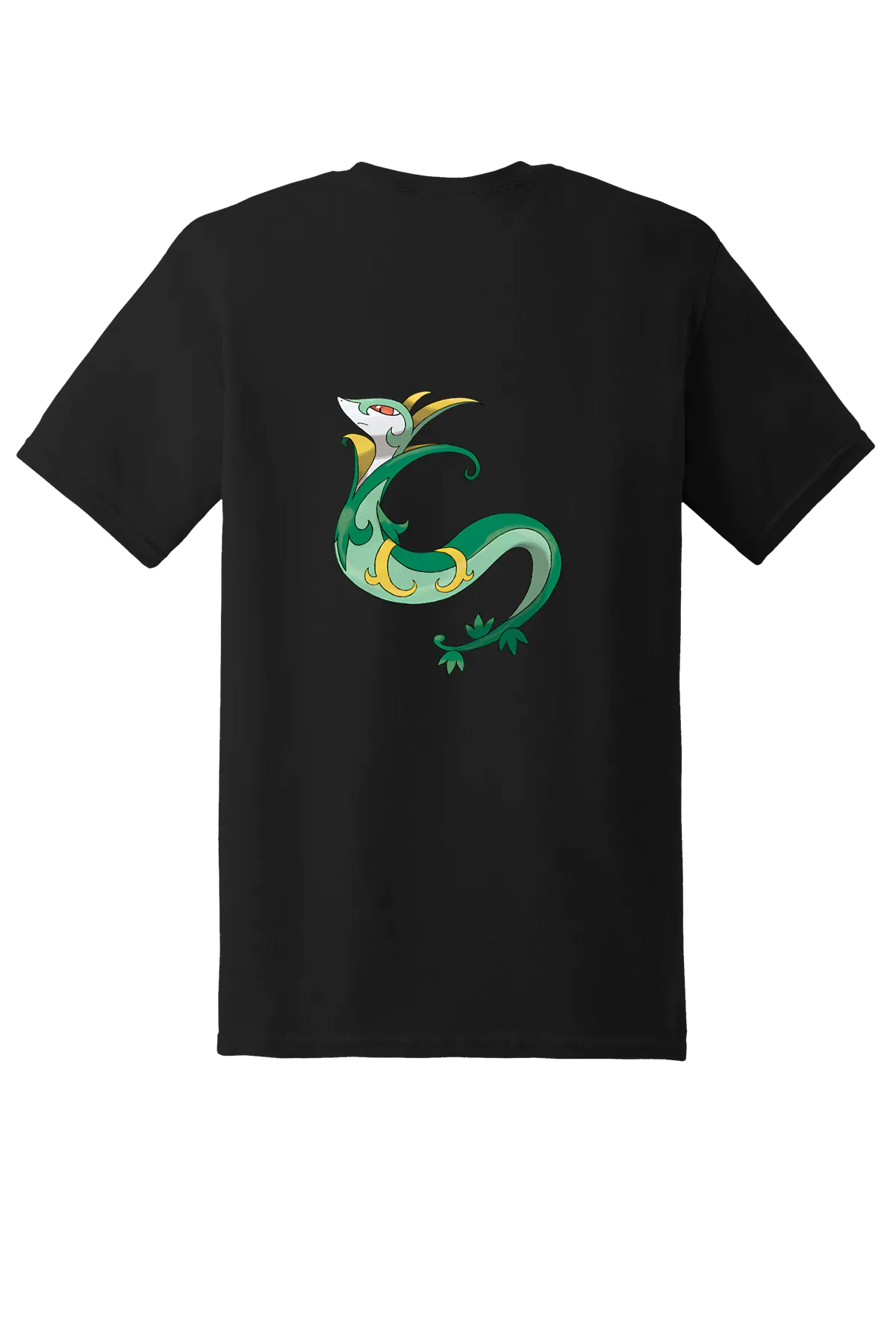 Pokemon Serperior Tee, Black, back print