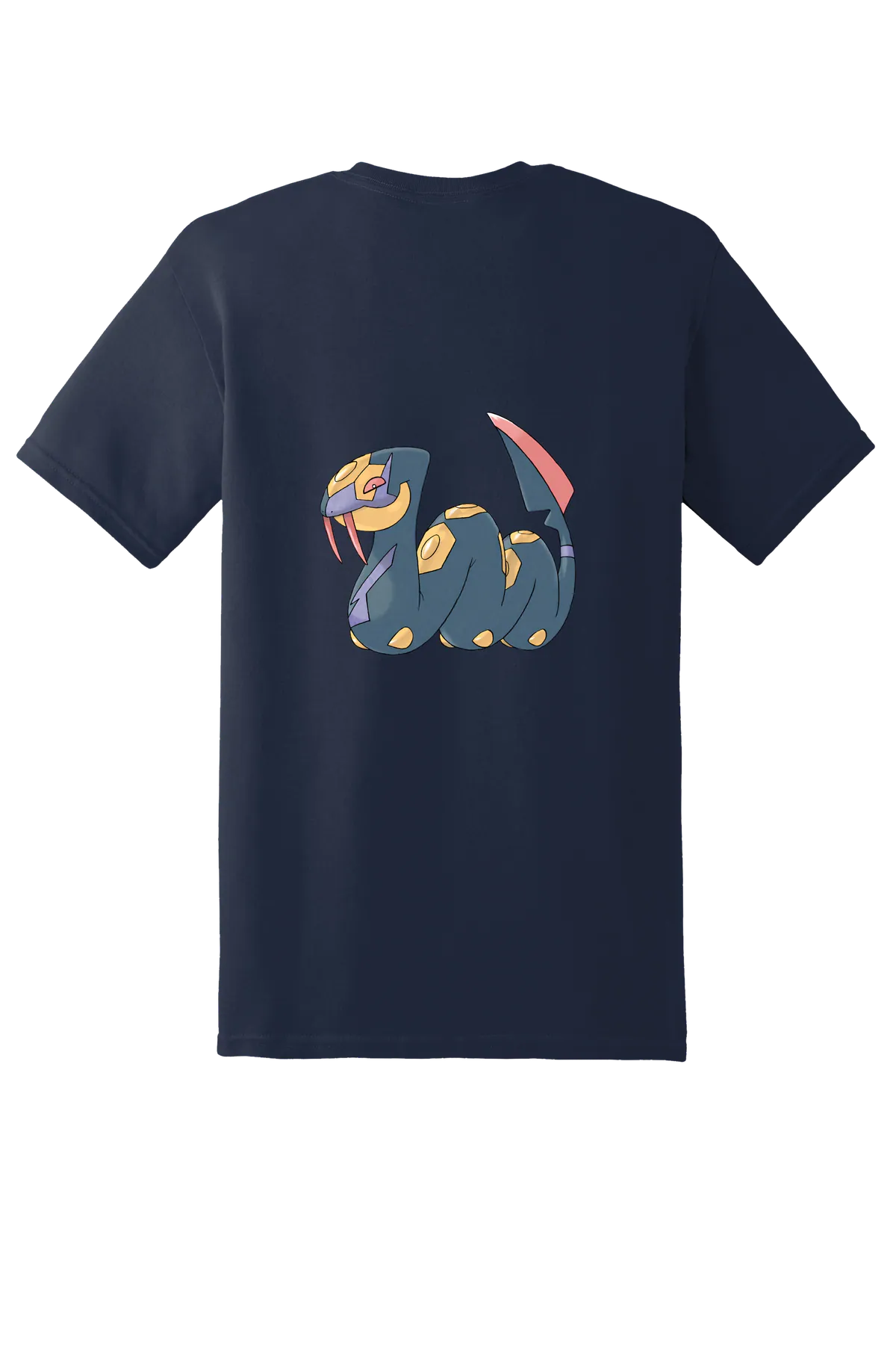 Pokemon Seviper Tee, Navy, back print