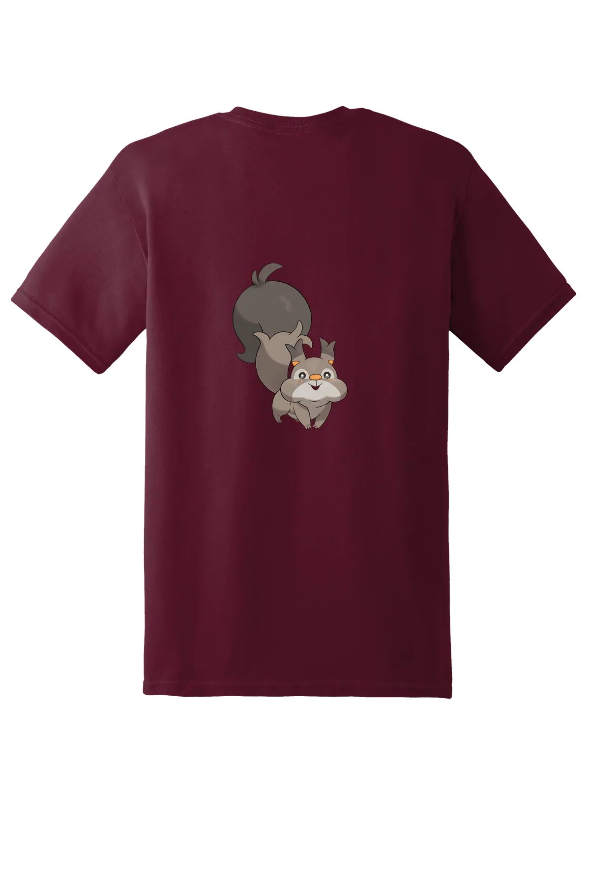 Pokemon Skwovet Tee, Maroon, back print