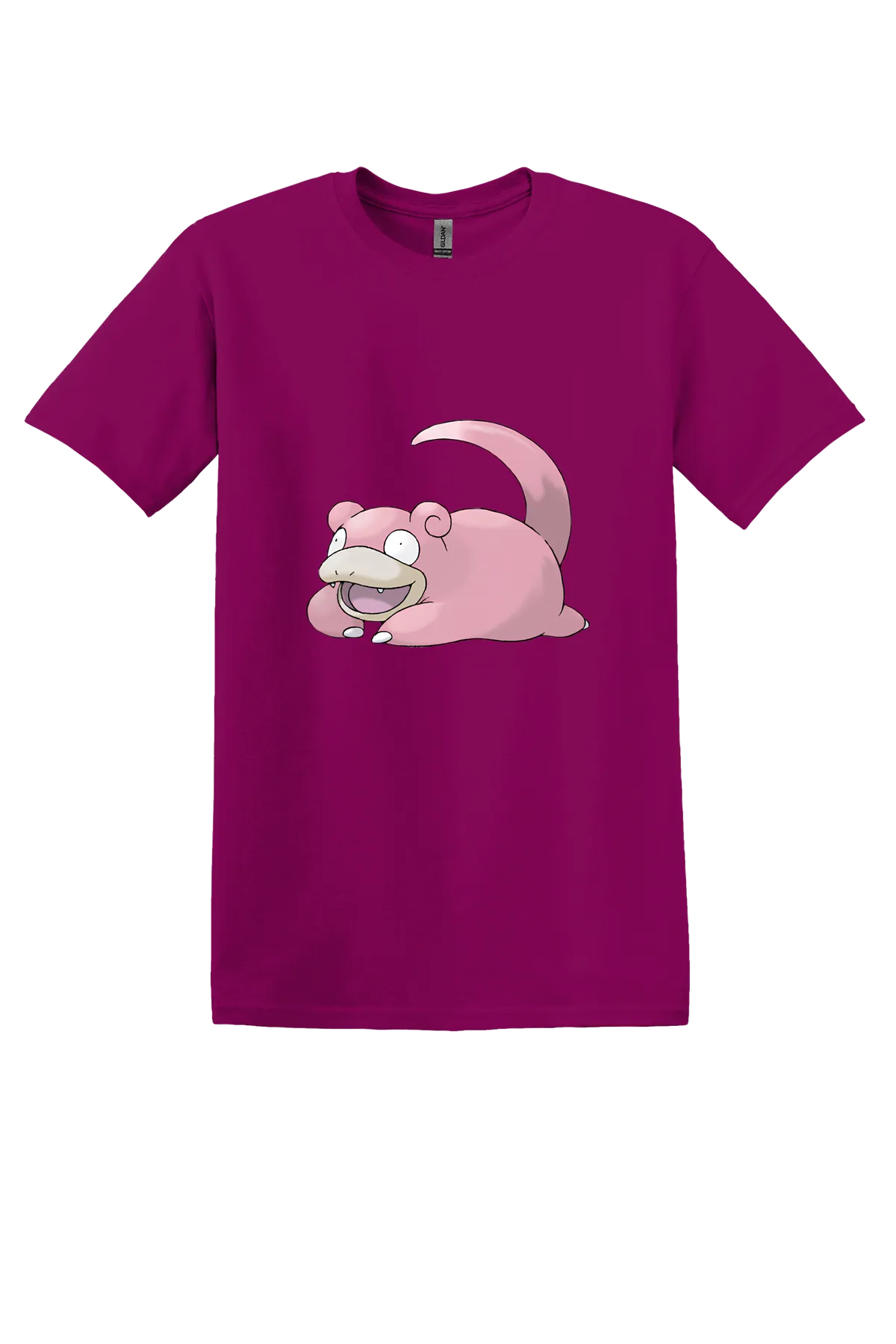 Pokemon Slowpoke Tee, Berry, front print