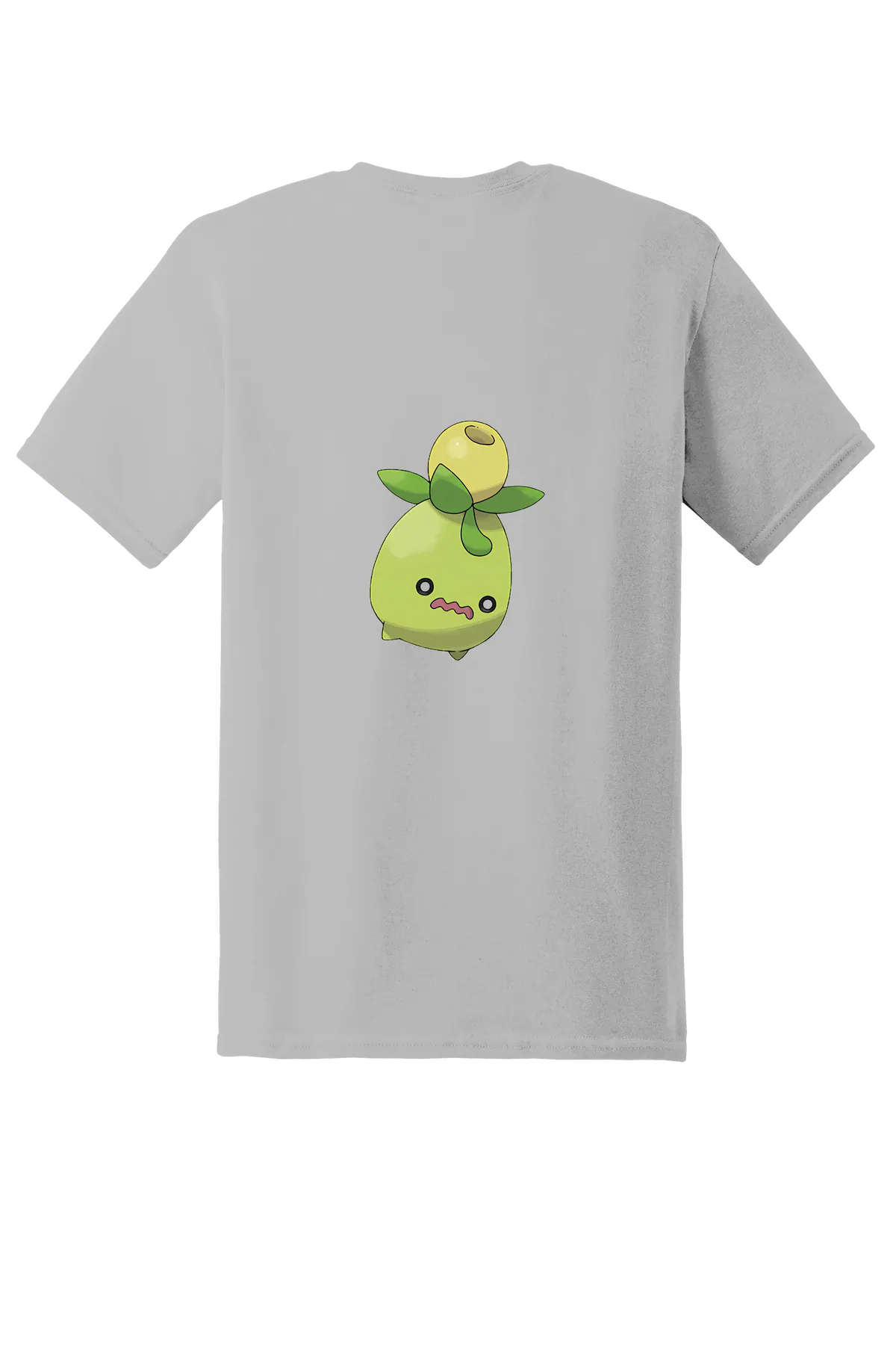 Pokemon Smoliv Tee, Ice Grey, back print