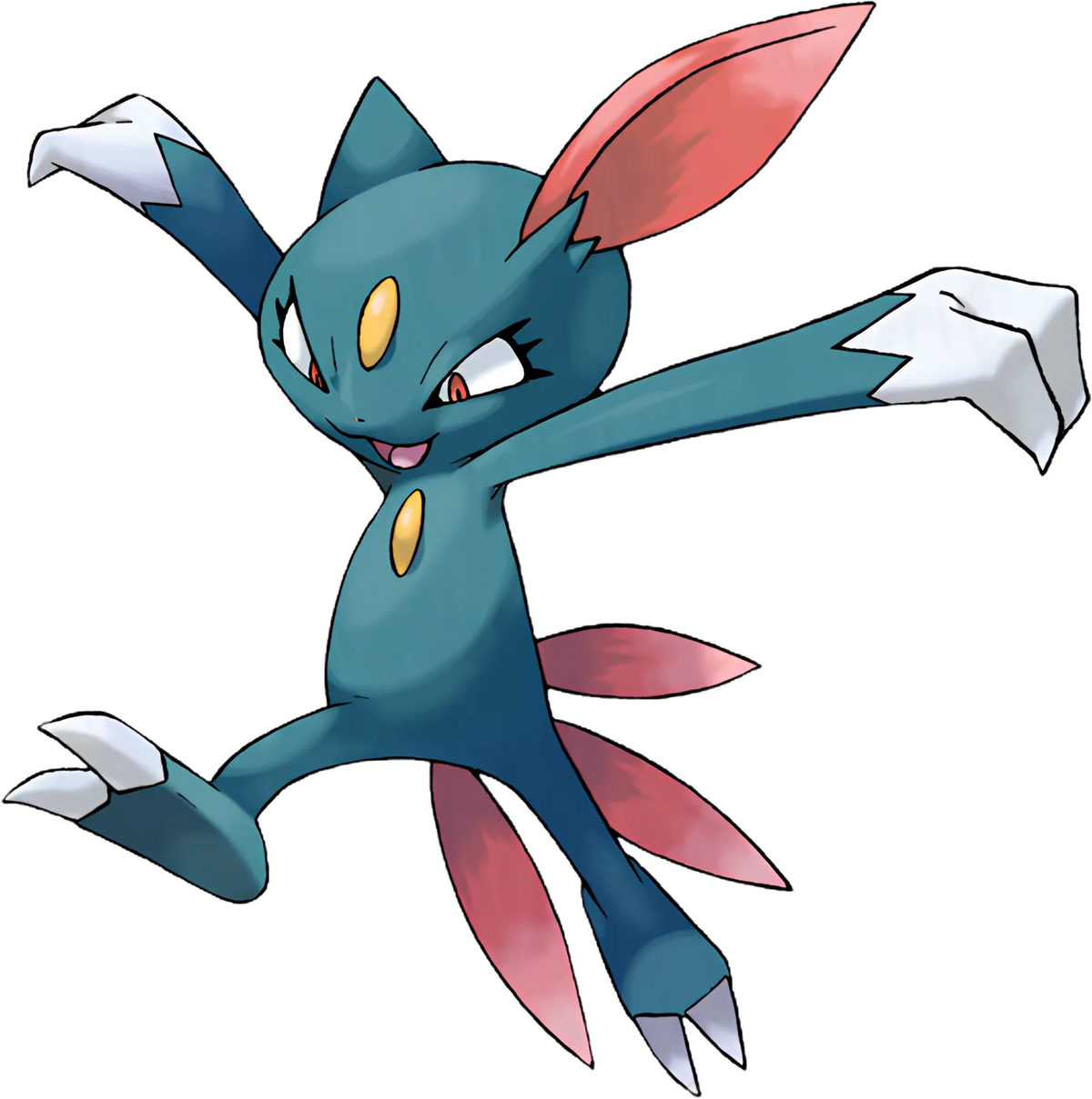 Pokemon Sneasel Tee, artwork, front print