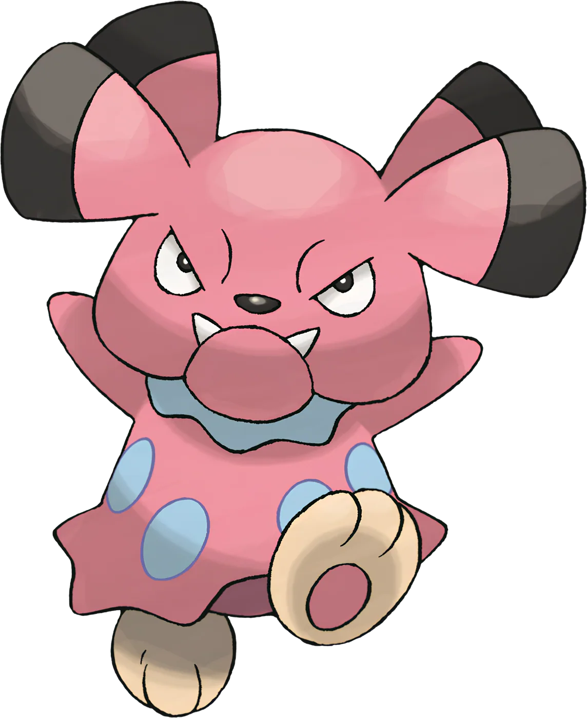 Pokemon Snubbull Tee, artwork, front print
