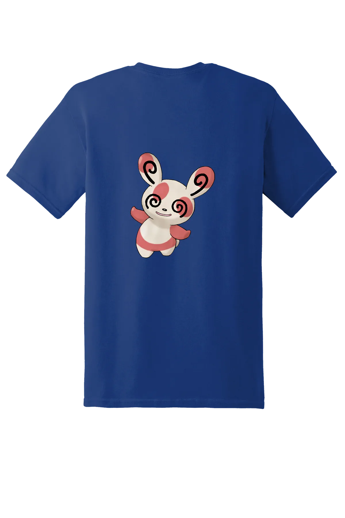Pokemon Spinda Tee, Fan Deep Royal, back print