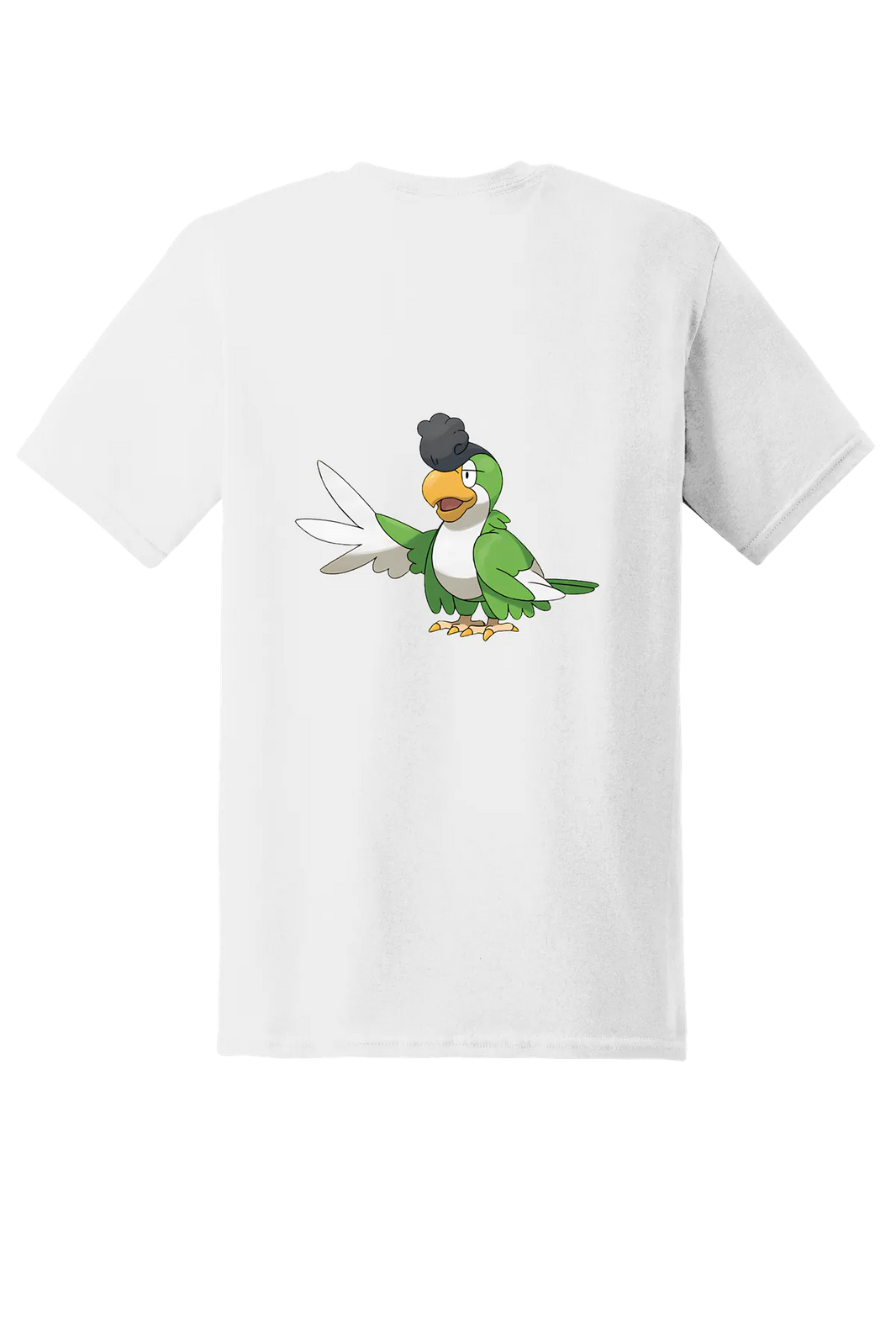 Pokemon Squawkabilly Tee, White, back print
