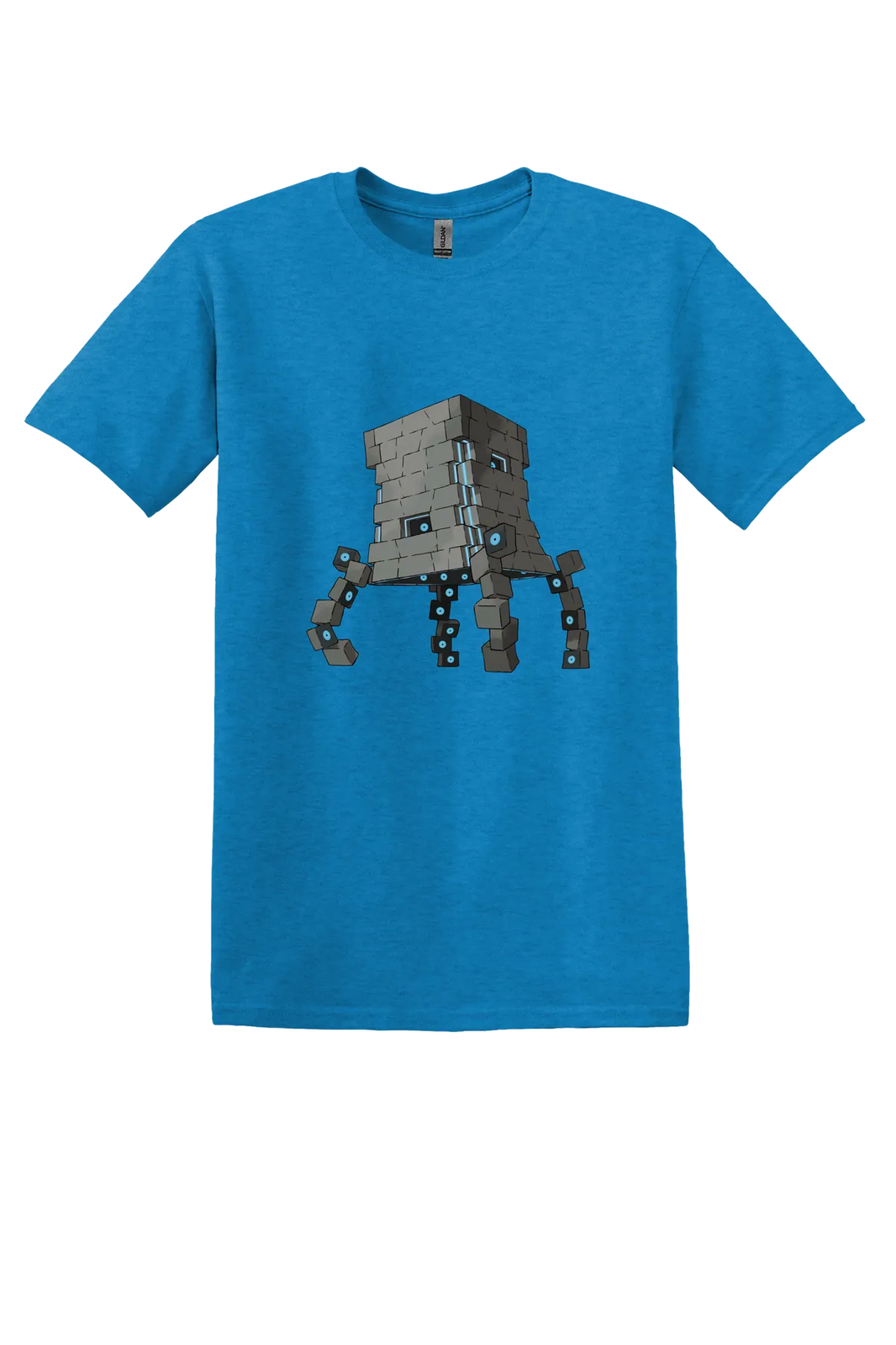 Pokemon Stakataka Tee, Heather Sapphire, front print