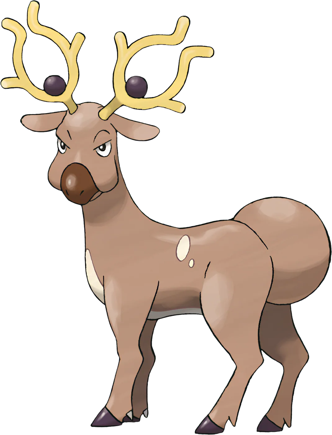 Pokemon Stantler Tee, artwork, front print