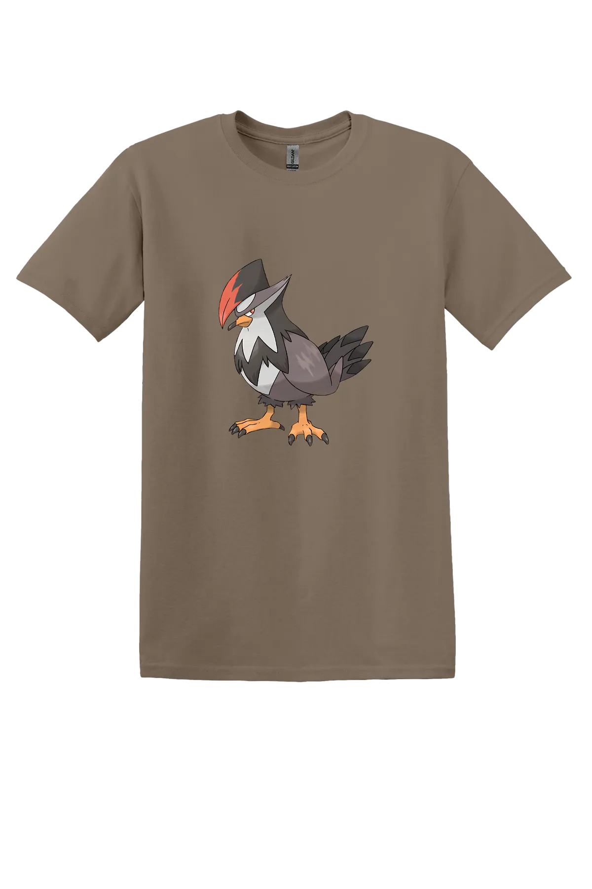 Pokemon Staraptor Tee, Brown Savana, front print
