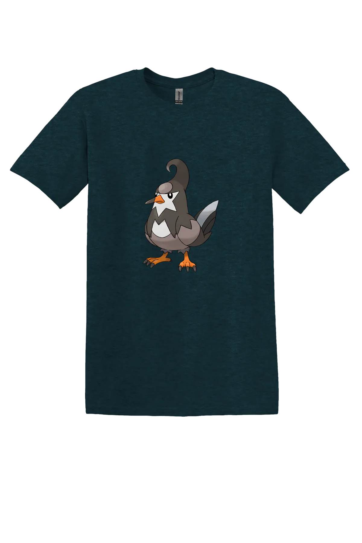 Pokemon Staravia Tee, Midnight, front print