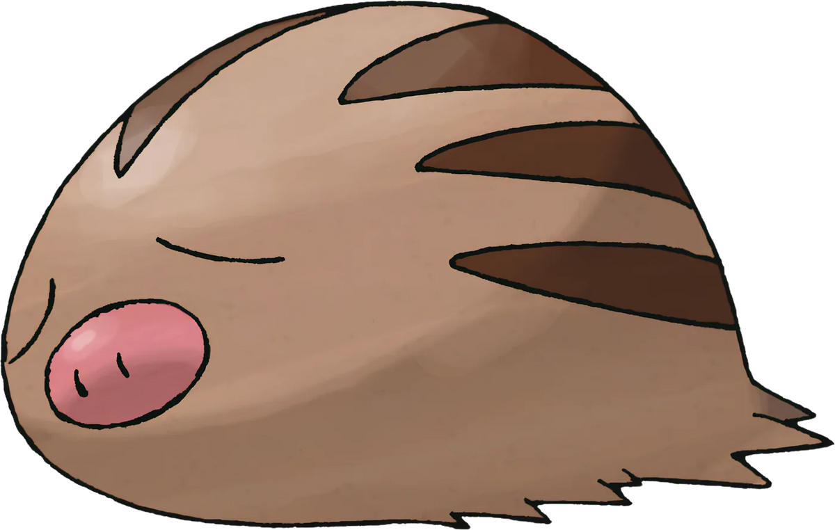 Pokemon Swinub Tee, artwork, front print