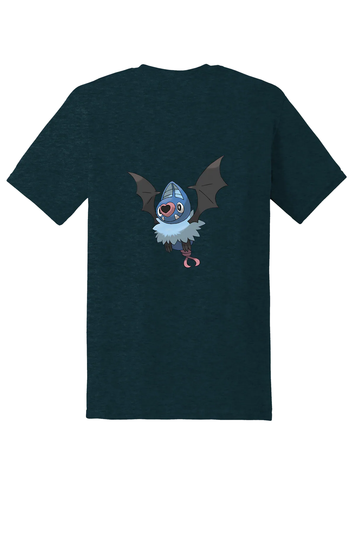 Pokemon Swoobat Tee, Midnight, back print
