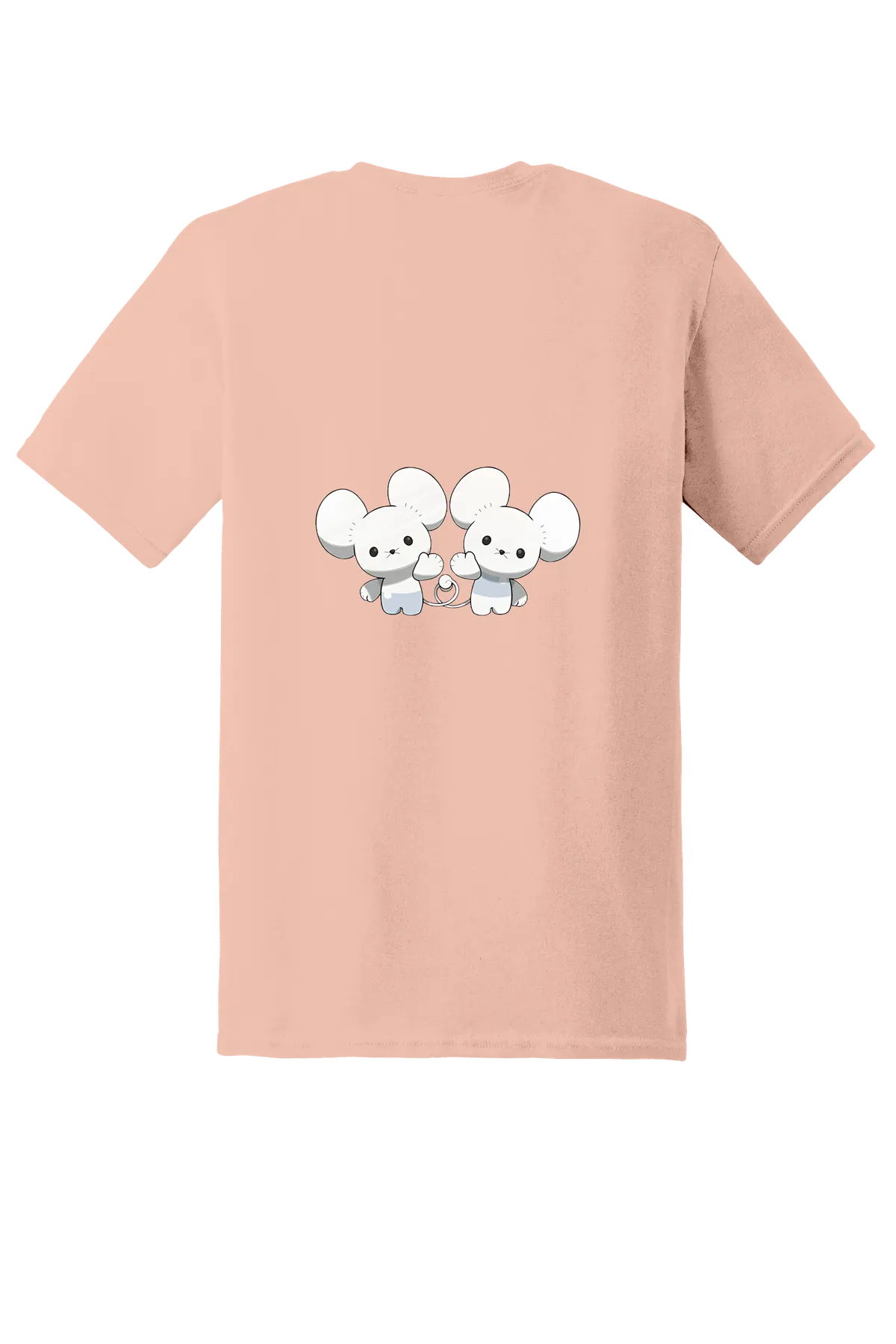Pokemon Tandemaus Tee, Dusty Rose, back print