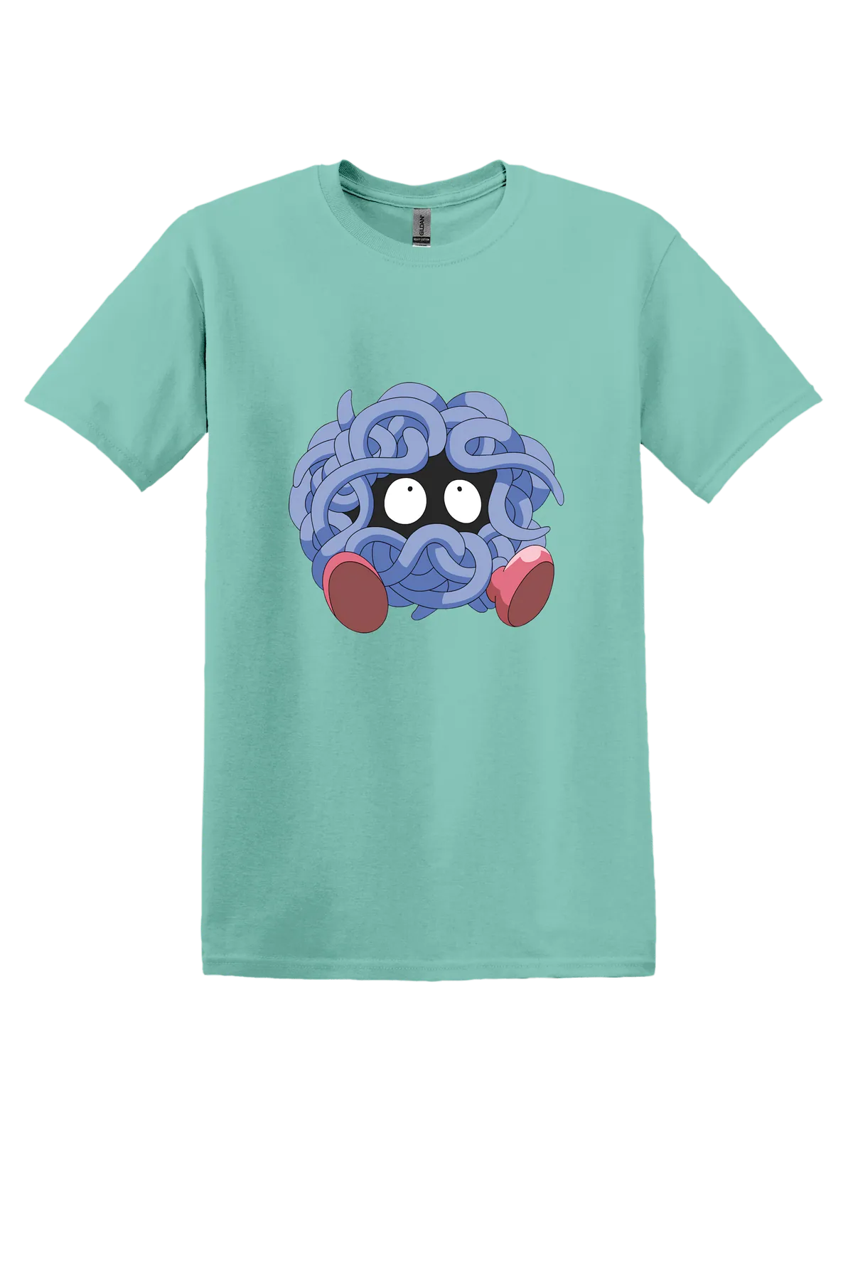 Pokemon Tangela Tee, Aquatic, front print
