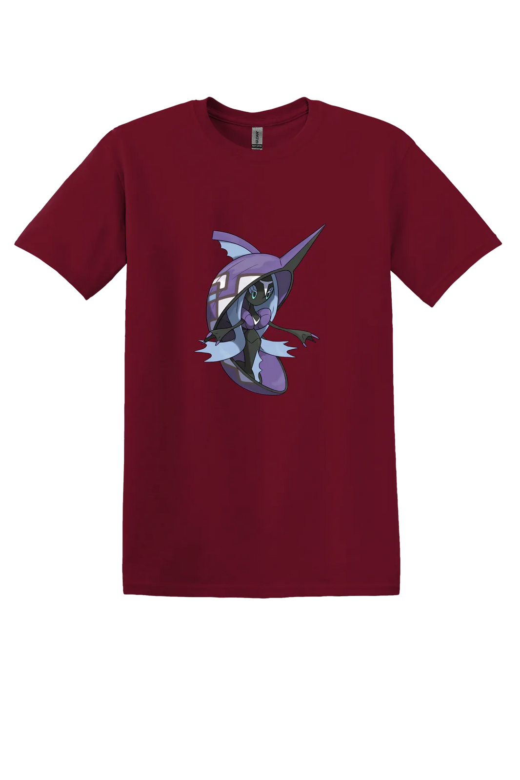Pokemon Tapu Fini Tee, Cardinal Red, front print