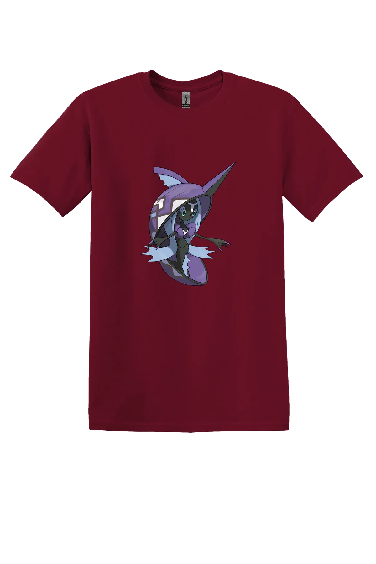 Pokemon Tapu Fini Tee, Cardinal Red, front print