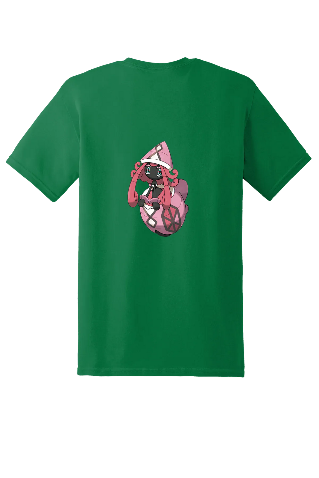 Pokemon Tapu Lele Tee, Turf Green, back print