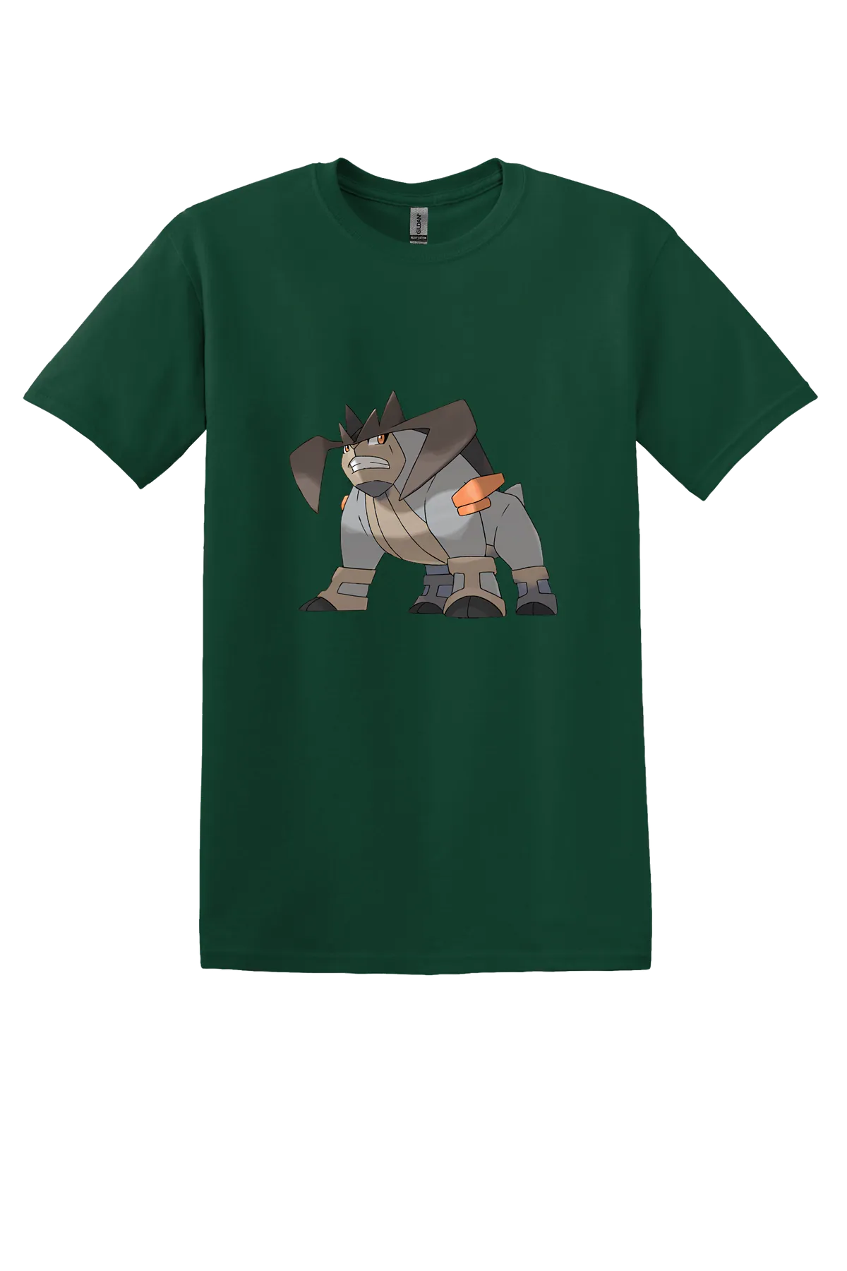 Pokemon Terrakion Tee, Forest Green, front print
