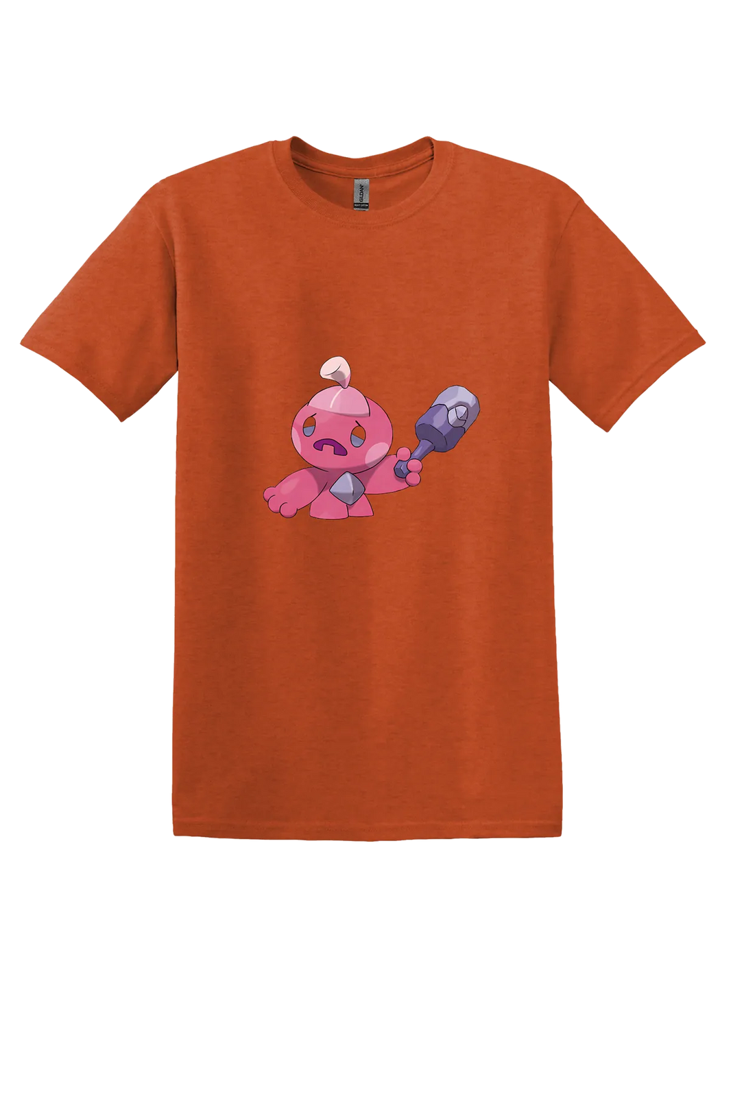Pokemon Tinkatink Tee, Antique Orange, front print