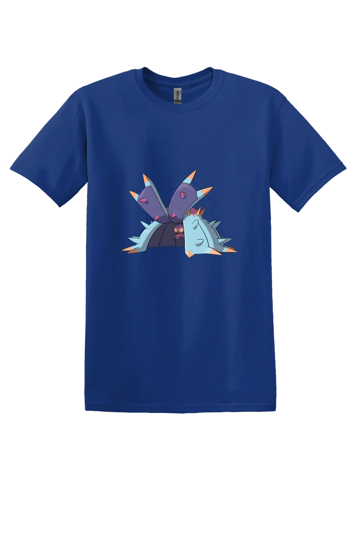 Pokemon Toxapex Tee, Fan Deep Royal, front print