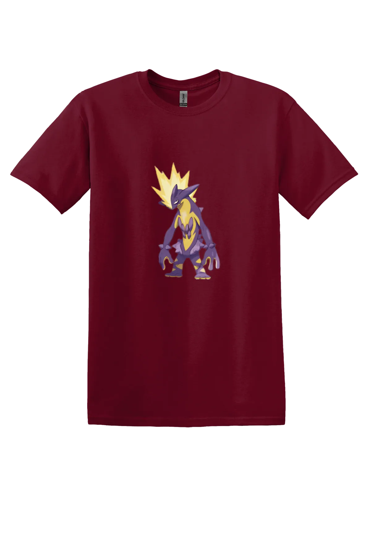 Pokemon Toxtricity Tee, Garnet, front print