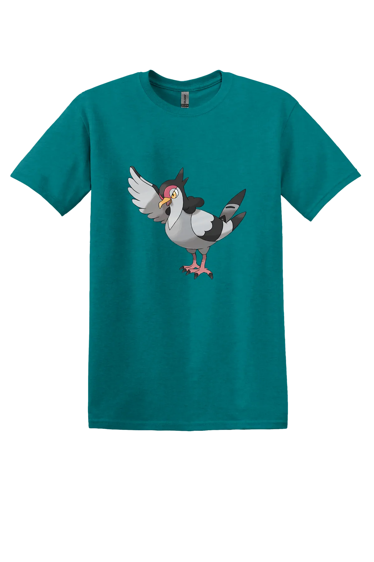 Pokemon Tranquill Tee, Antique Jade Dome, front print