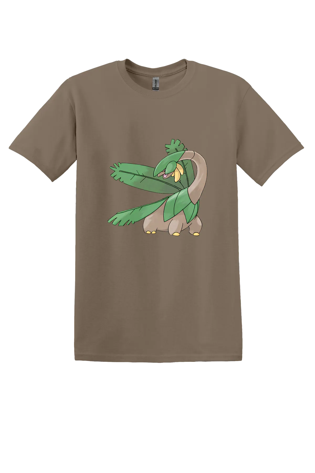 Pokemon Tropius Tee, Brown Savana, front print