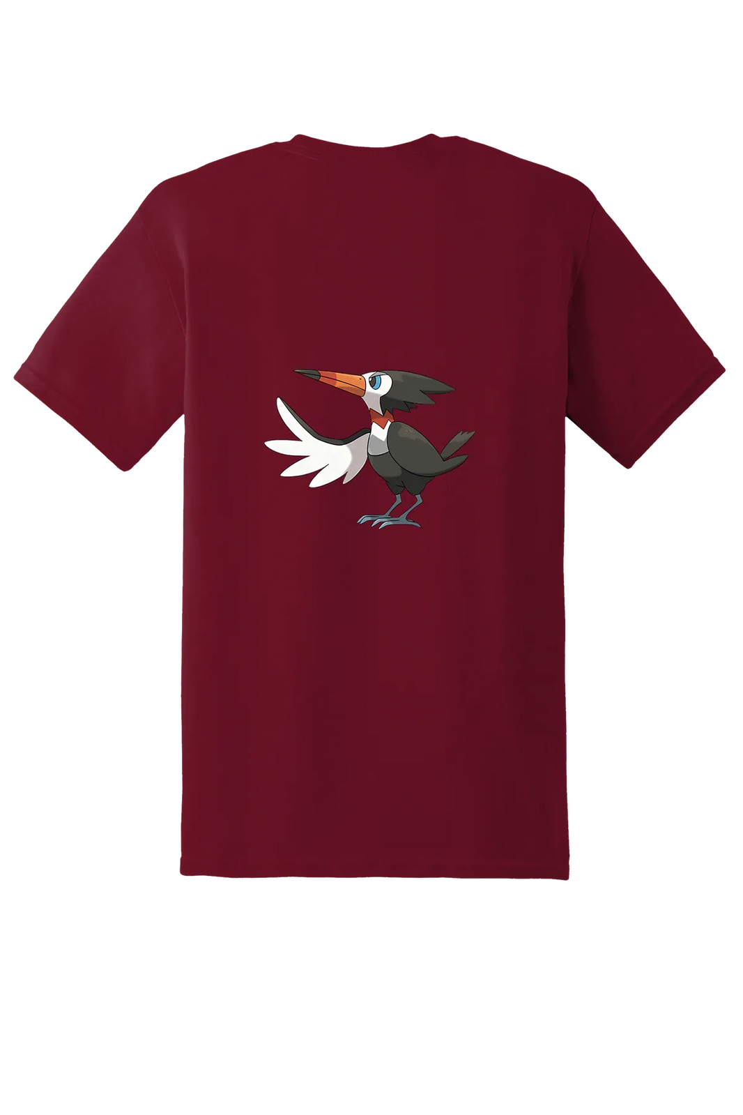 Pokemon Trumbeak Tee, Cardinal Red, back print