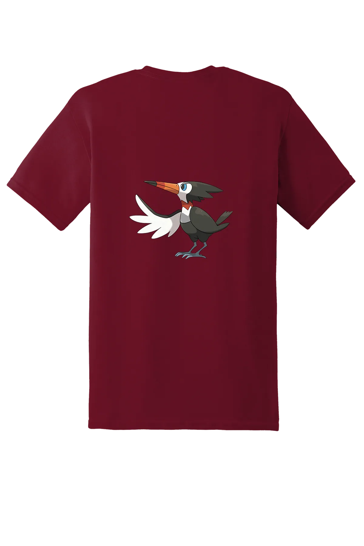 Pokemon Trumbeak Tee, Cardinal Red, back print
