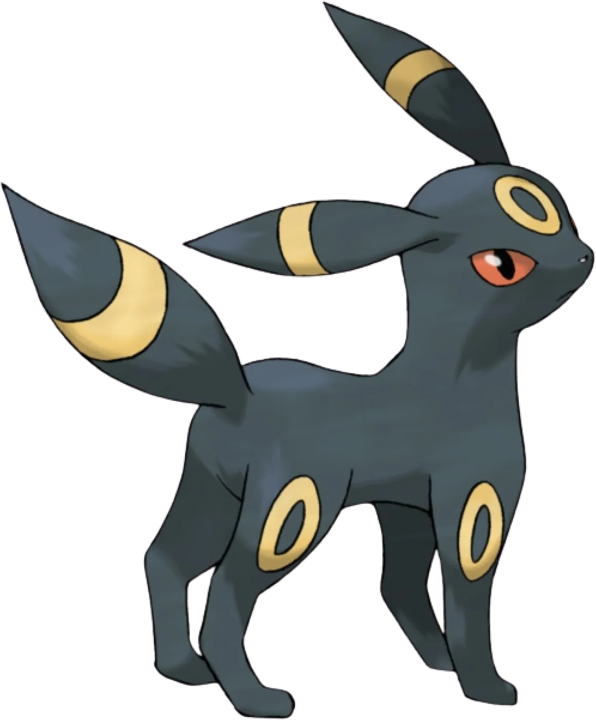 Pokemon Umbreon Tee, artwork, front print
